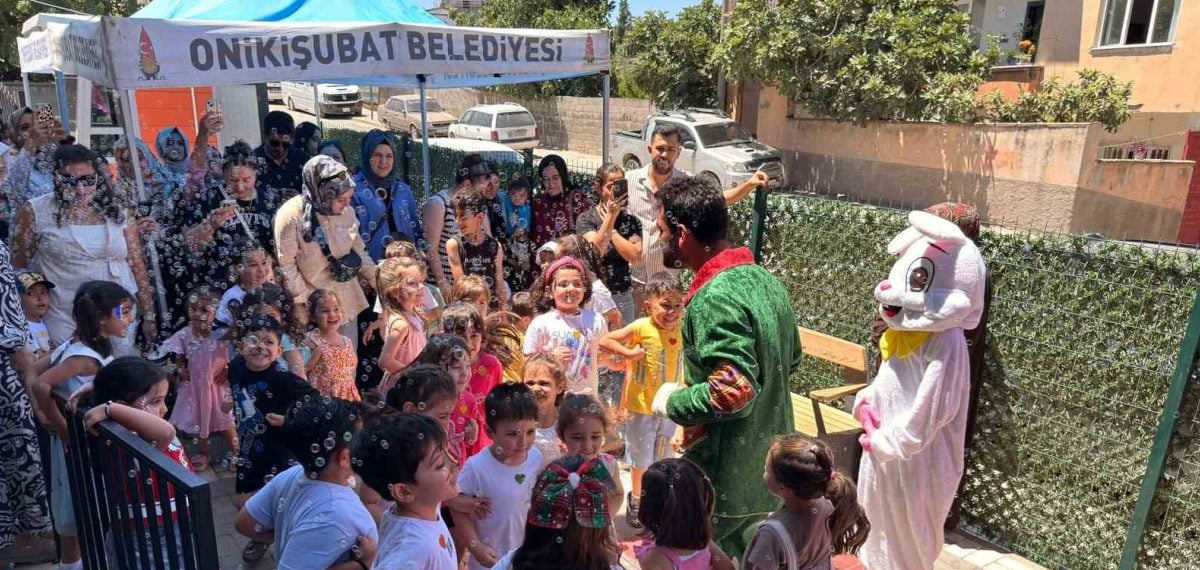 Onikişubat’ta 4-6 yaşları kapsayan ‘Minik Kalpler Yaz Okulu’ başladı, 17 etkinlikle beş haftalık program açıldı