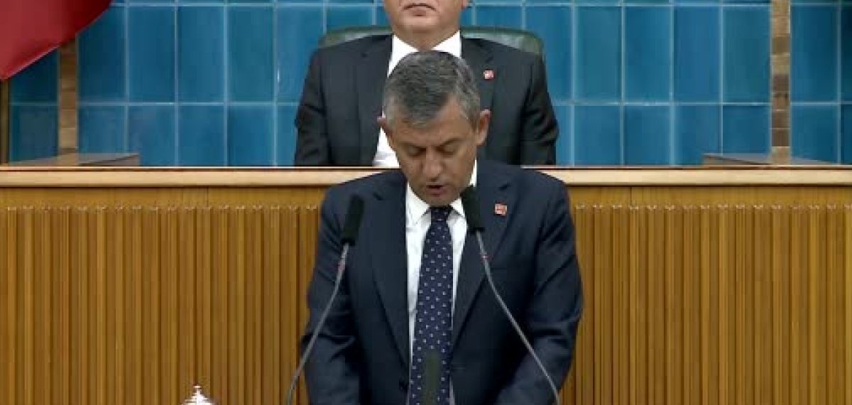Özgür Özel’den grup konuşması: Parti içi krize karşı yeni yürüyüş çağrısı