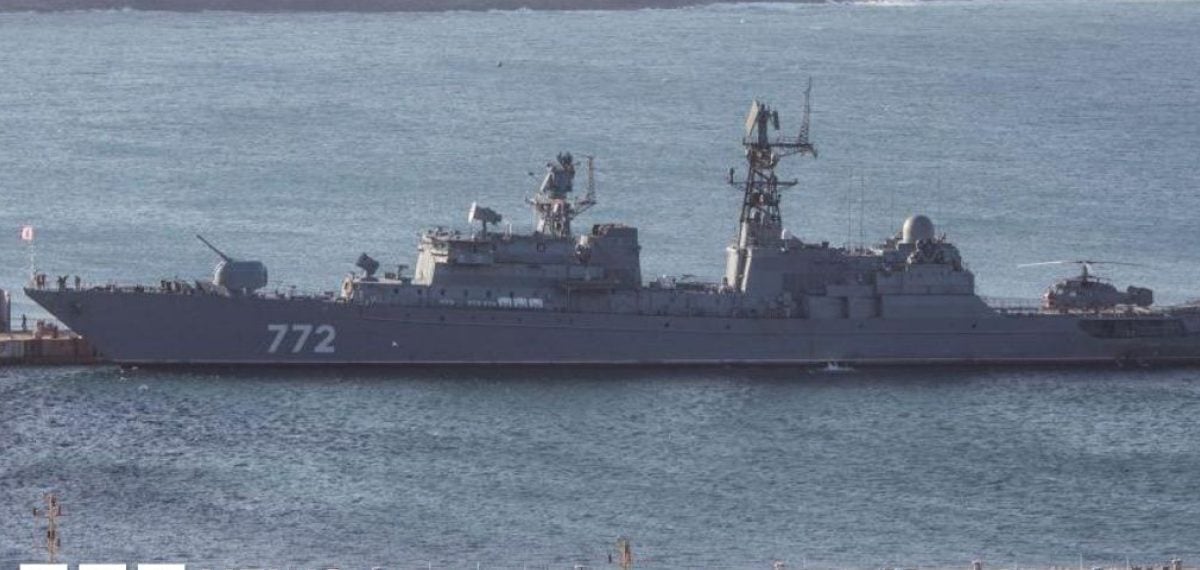 Russian frigate conducts 30‑minute live‑fire exercise 40nm south of Plymouth