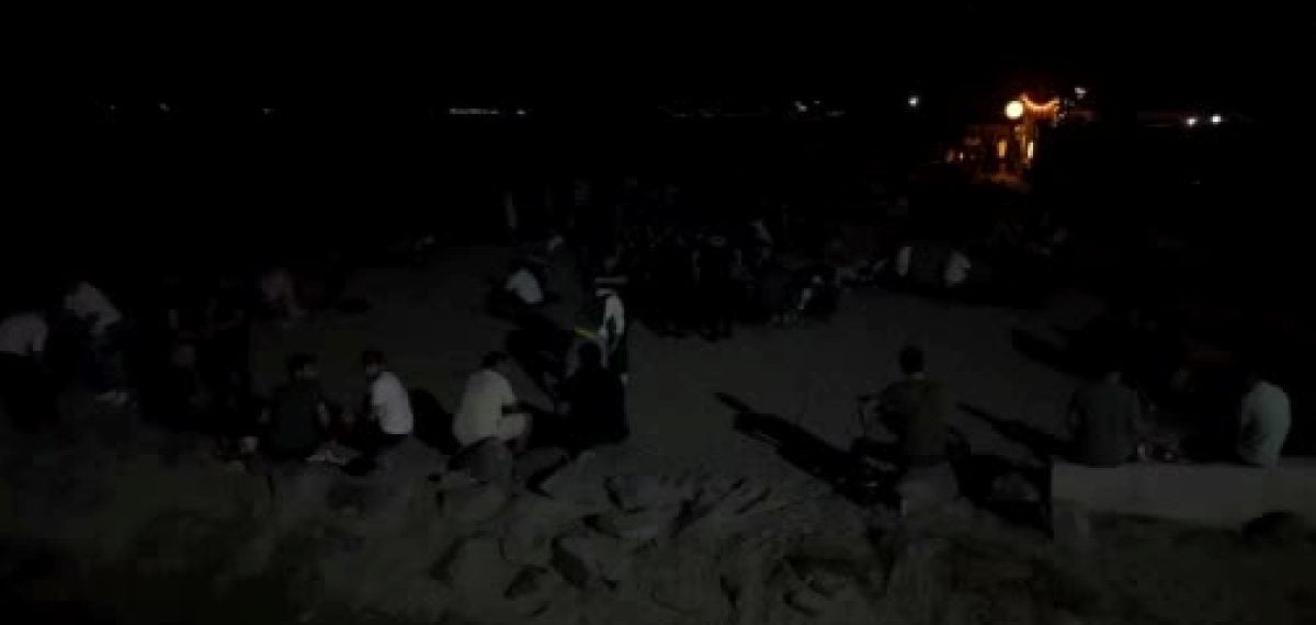 Sahil hattında koordineli huzur uygulaması dron ve deniz destekli sürüyor