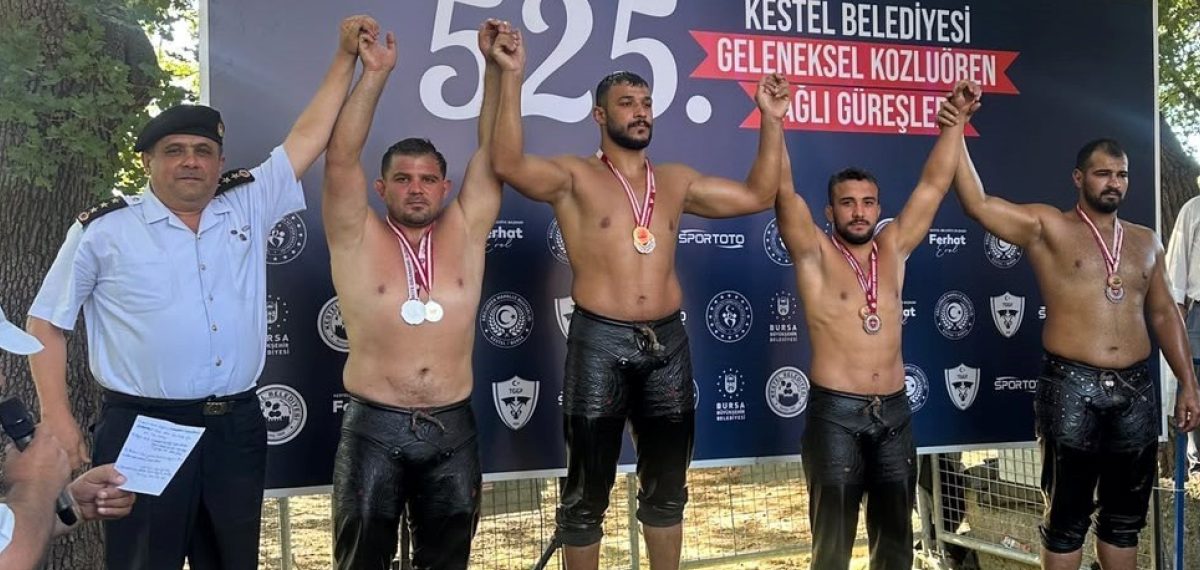 Sakarya kano takımı Türkiye’de madalya yağdırdı, yağlı güreşte Yusuf Erdoğan ikinci oldu
