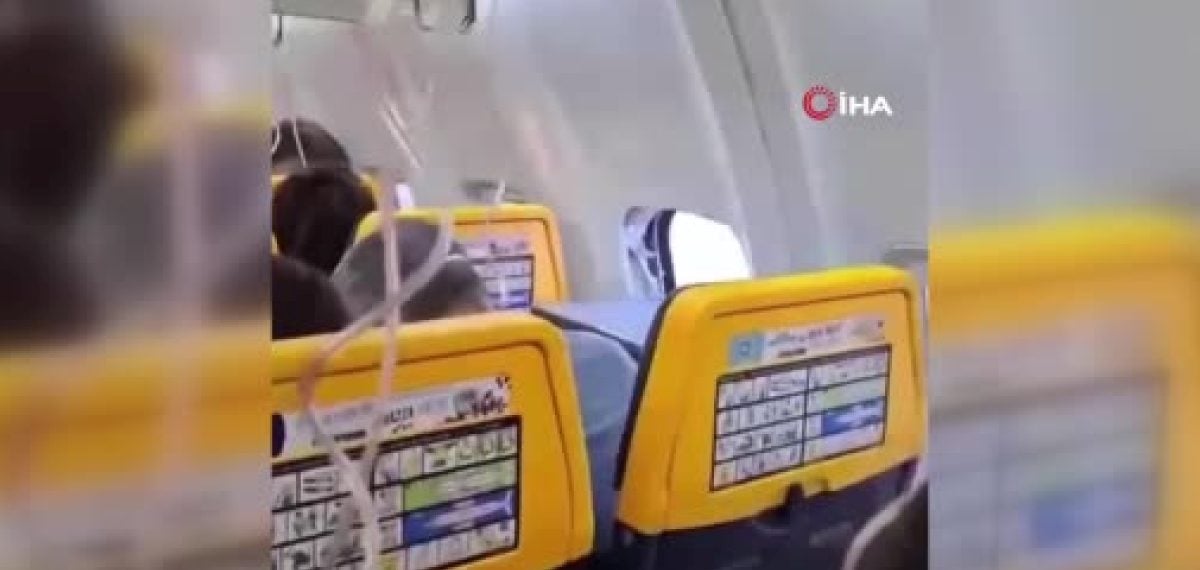Selanik-Memmingen seferinde kabin penceresinin kırılmasıyla bir yolcu dışarı çekildi, eşi kurtardı