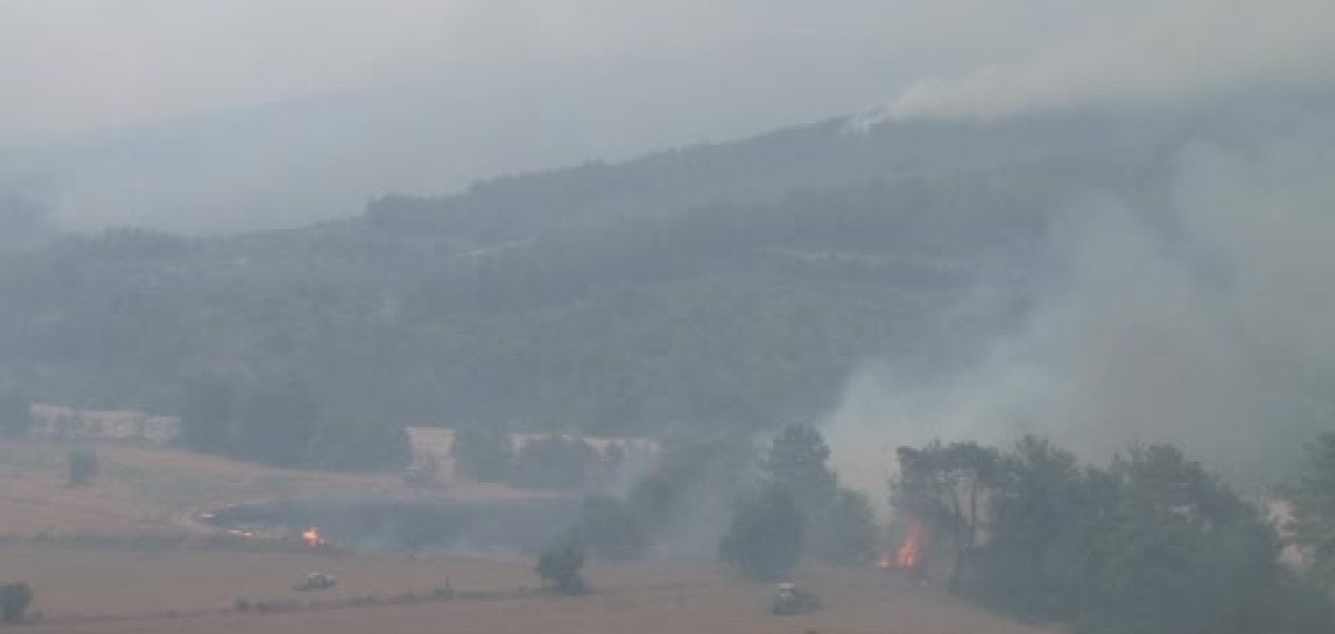 Seydikemer’de orman yangını 8. saatte: 202 kişi tahliye edildi