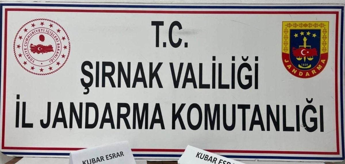 Şırnak’ta jandarmadan kaçak mal operasyonu, piyasa değeri 9.2 milyon lira