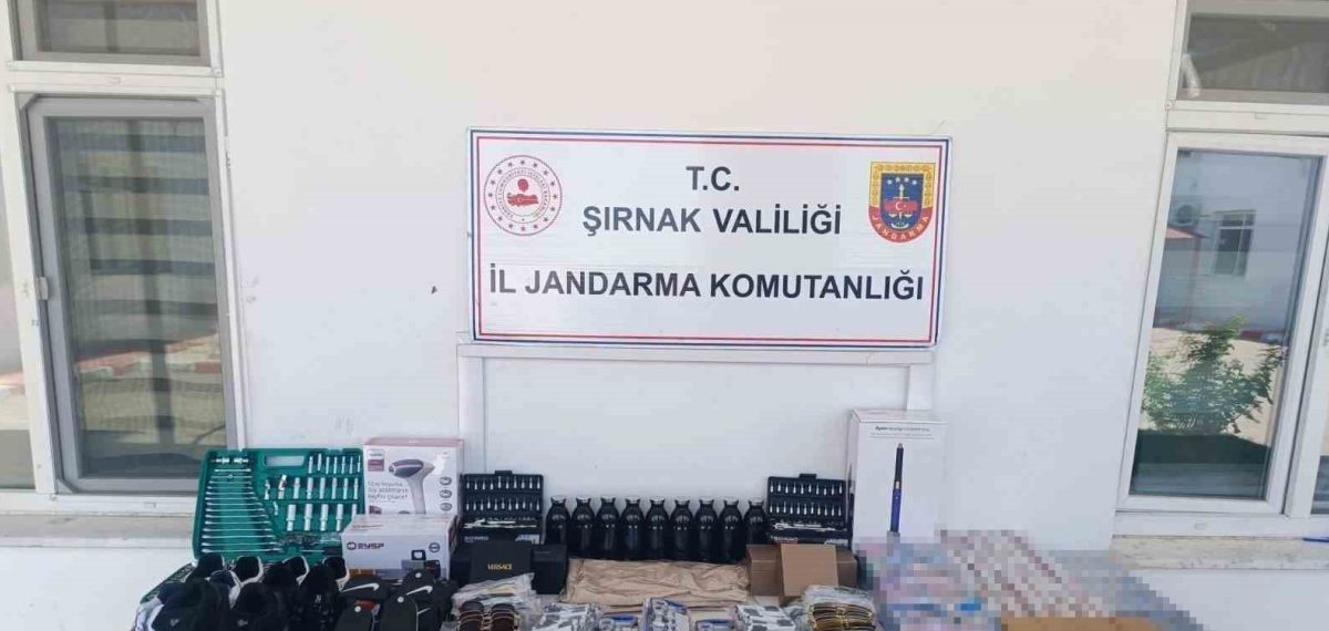 Şırnak’ta jandarmadan kaçakçılık operasyonu: 8,3 milyon liralık elegeçirme