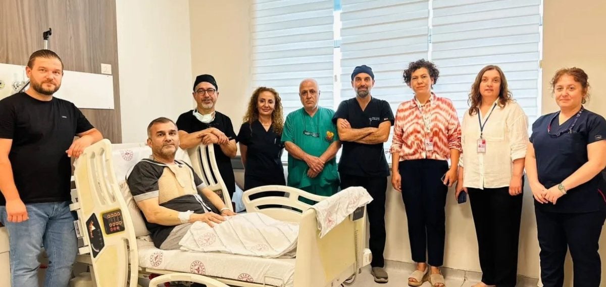 Tatilde rahatsızlanan ziyaretçi başarılı bypass ameliyatıyla sağlığına kavuştu
