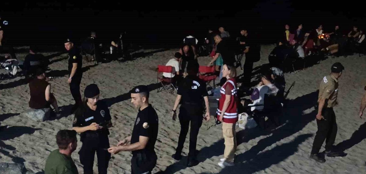 Tekirdağ Emniyeti Değirmenaltı sahilinde huzur uygulaması başlattı