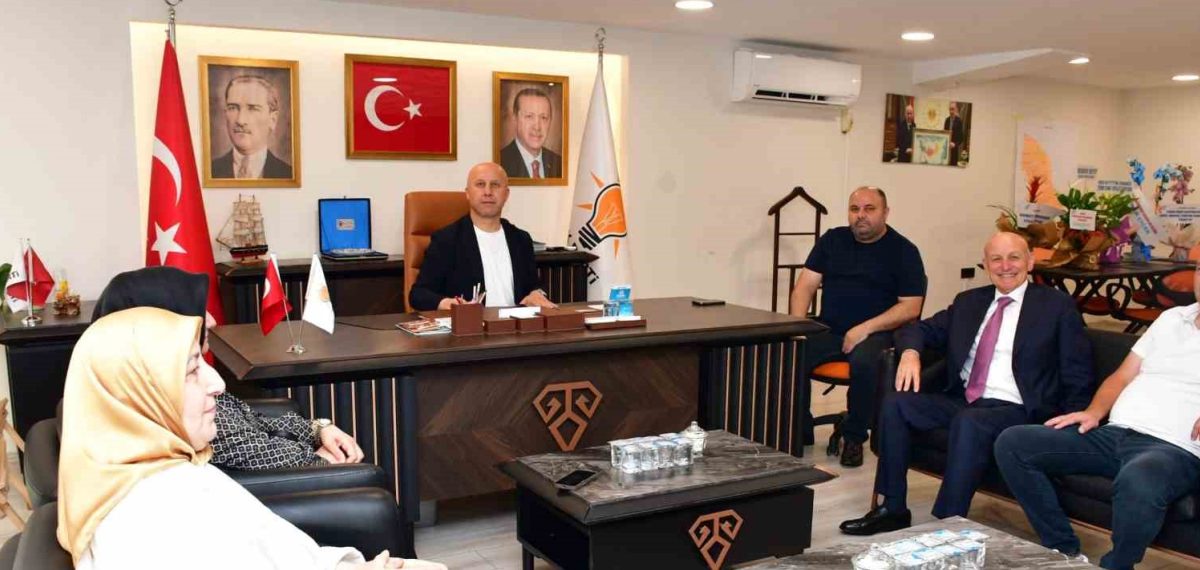Terme Belediye Başkanı Şenol Kul’dan AK Parti İlçe Başkanı Mümin Osman Ertan’a hayırlı olsun ziyareti