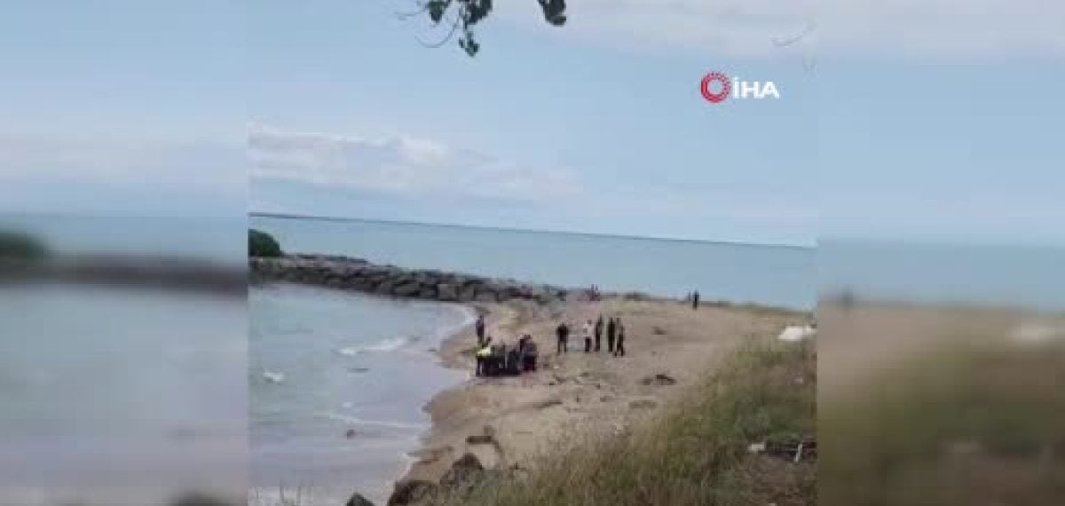 Trabzon Arsin’de baba ve oğlu rip akıntısında yaşamını yitirdi