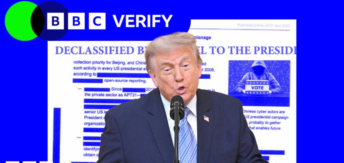 Trump releases declassified files alleging wide voter-data breaches, officials disagree
