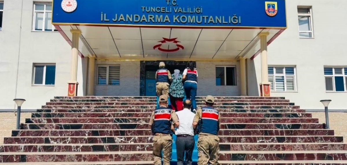 Tunceli merkezli operasyonda 6 kişilik örgüt çökertildi: 3 tutuklama