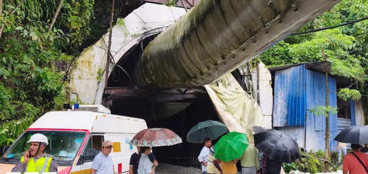 Tunnel collapse in Sikkim kills at least 12 after suspected methane explosion