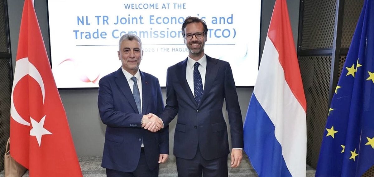 Türkiye-Hollanda JETCO öncesi görüşme: Ömer Bolat ve Sjoerdsma ikili ticareti ele aldı