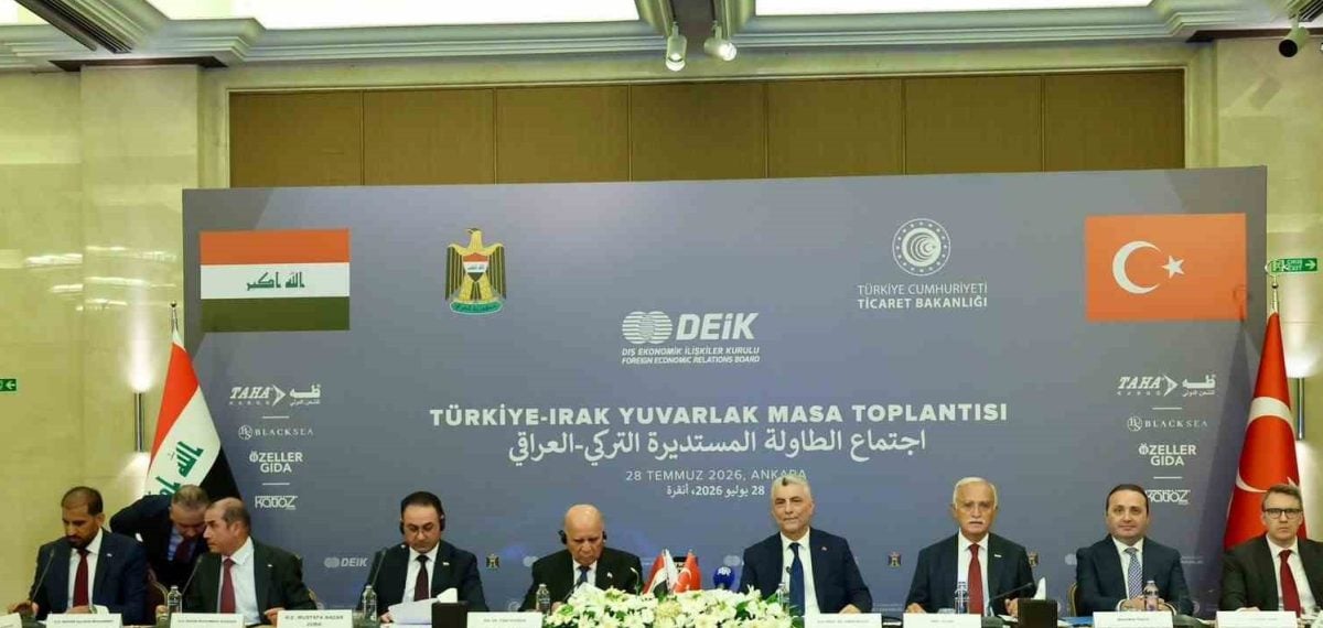 Türkiye-Irak iş çevreleri yuvarlak masada yatırım ve enerji iş birliğini görüştü