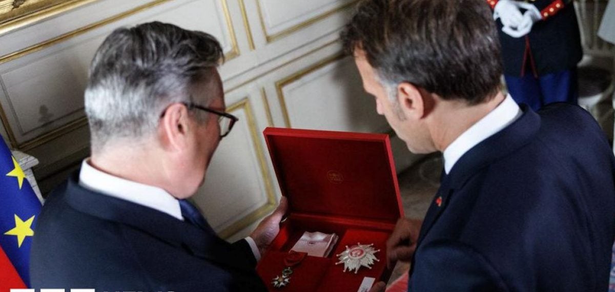 UK Prime Minister Starmer awarded France’s Legion d’honneur amid Ukraine support