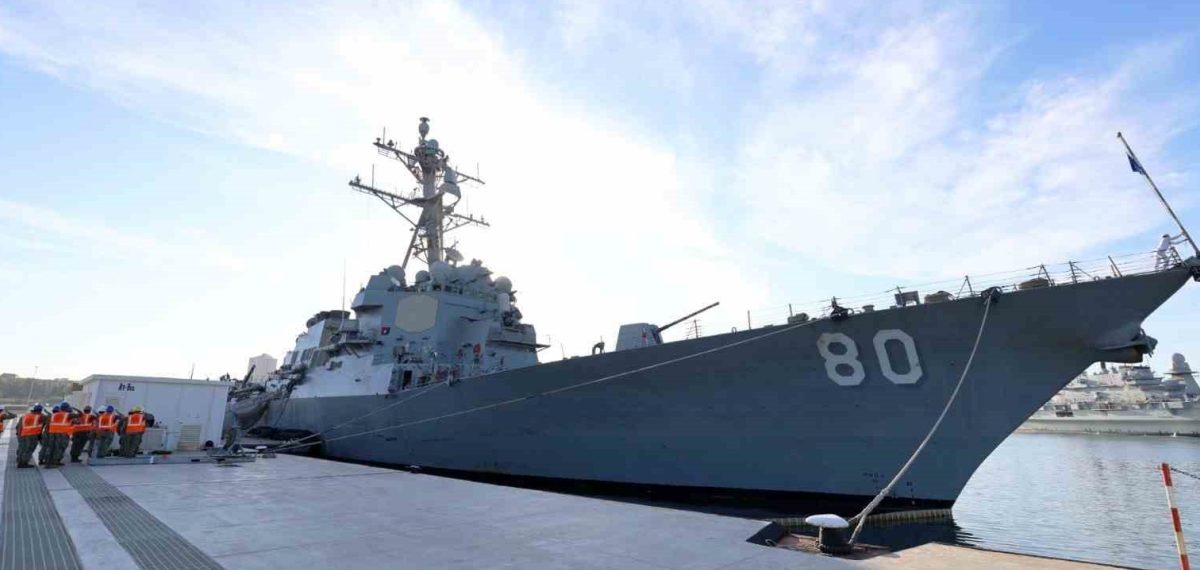 USS Roosevelt (DDG 80) Mersin Limanı’na demirledi