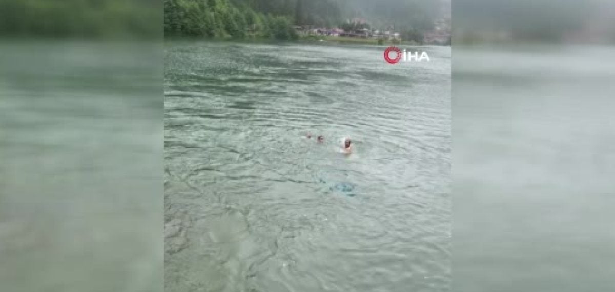 Uzungöl’de çantayı kurtarmaya çalışırken akıntıya kapılan Suudi turist hayatını kaybetti