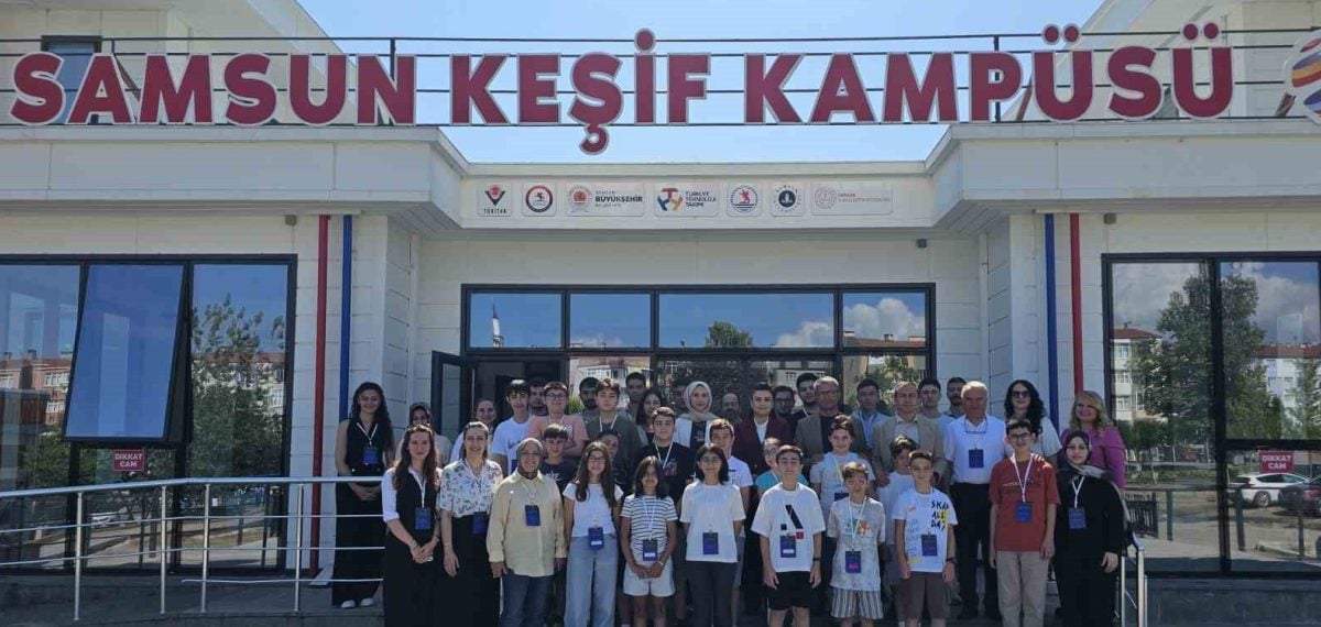 Yapay zekâ destekli proje eğitimi Samsun Keşif Kampüsü’nde tamamlandı