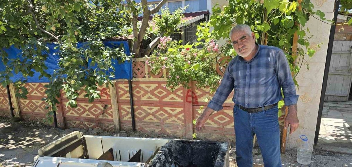 Yozgat Sorgun’da buzdolabı patlaması sonucu evin bir bölümü kullanılamaz hale geldi