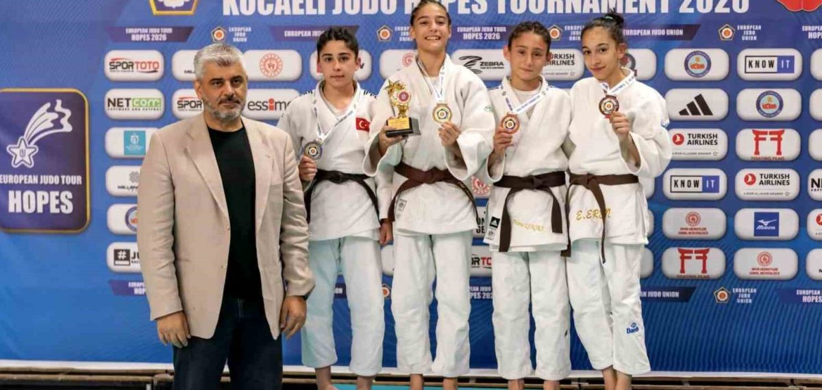 Yunusemreli judoculardan Kocaeli’de 1 altın 2 bronzla gurur veren performans