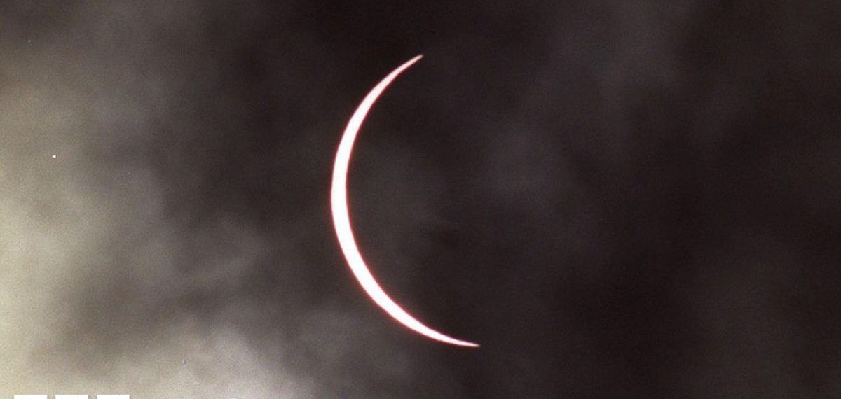 1999 total solar eclipse turned day to dusk over Cornwall and Channel Islands