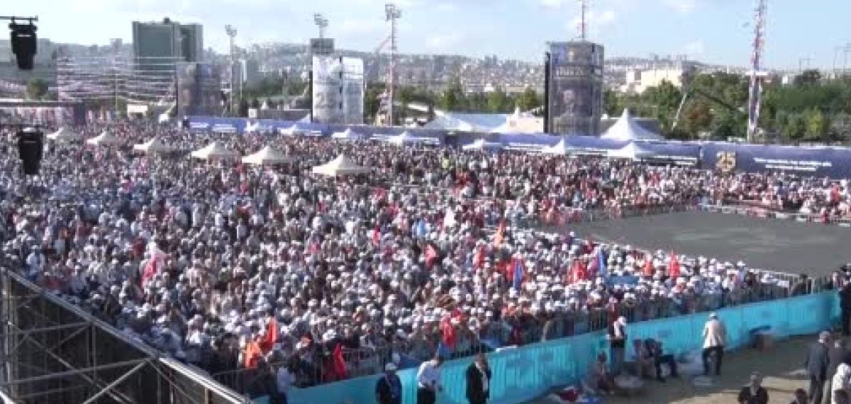 AK Parti 25. yıl mitingi Ankara Başkent Millet Bahçesi’nde yoğun katılımla gerçekleşti