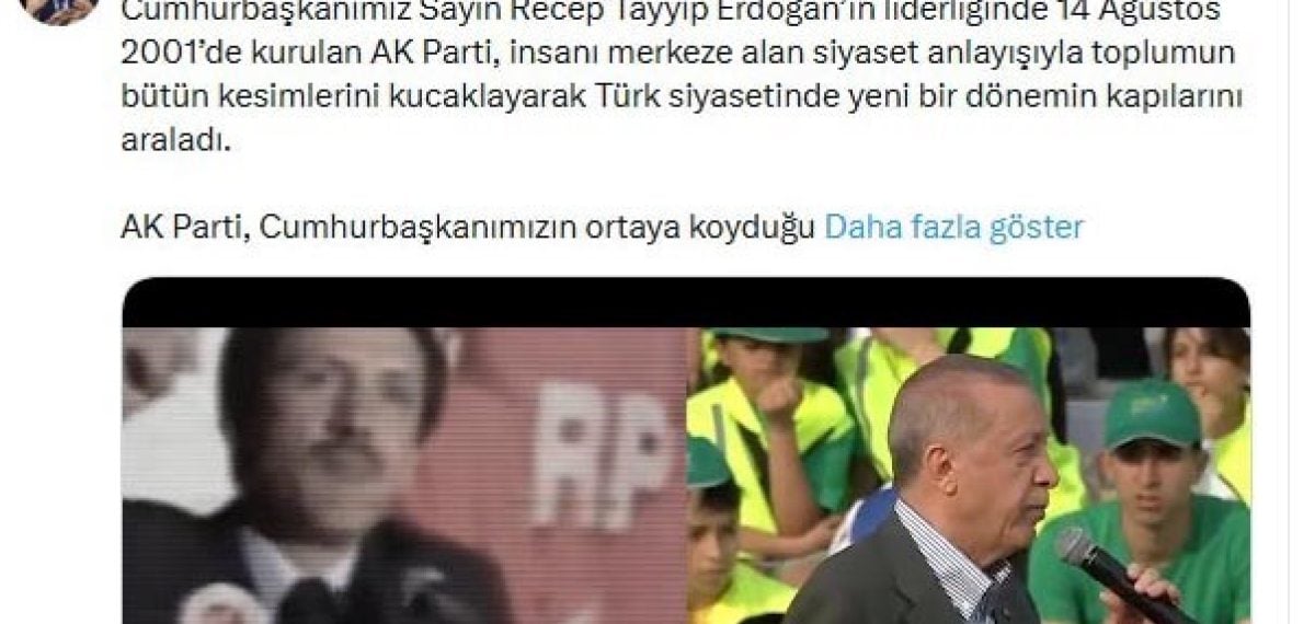 AK Parti 25. yılı için Başkent’te miting düzenliyor, Bakan Gürlek paylaşım yaptı