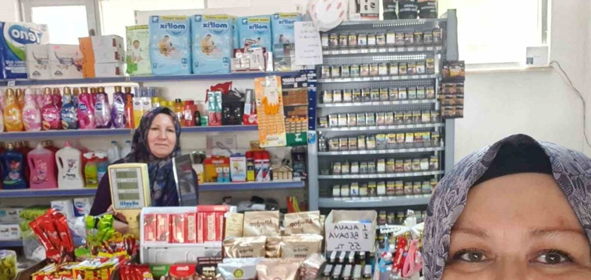 AK Parti Denizli yönetimi mahalle bakkallarını ziyaret etti