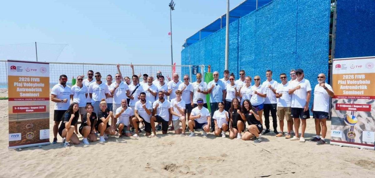 Alanya’da FIVB Plaj Voleybolü Antrenörlük Kursu 5-9 Ağustos’ta tamamlanıyor