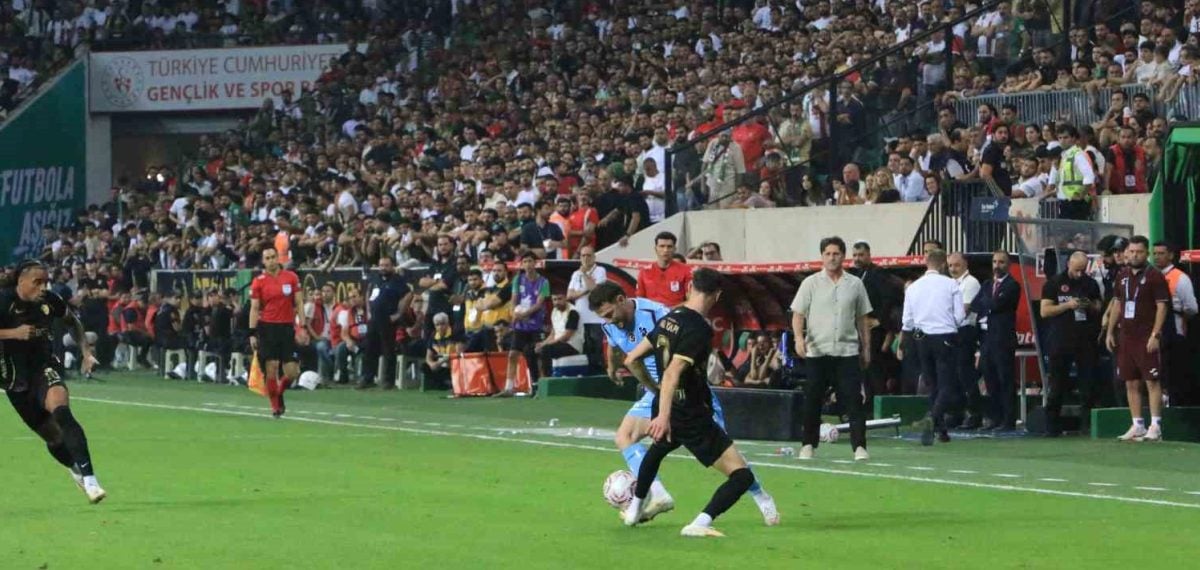 Amed Sportif Faaliyetler ile Trabzonspor 1-1 berabere kaldı Diyarbakır’da