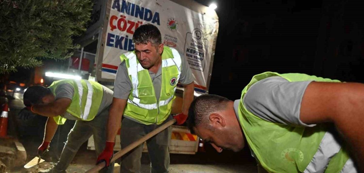 Anında Çözüm Ekibi 68 mahallede 5 bin 20 çalışmayla sorunları hızla giderdi