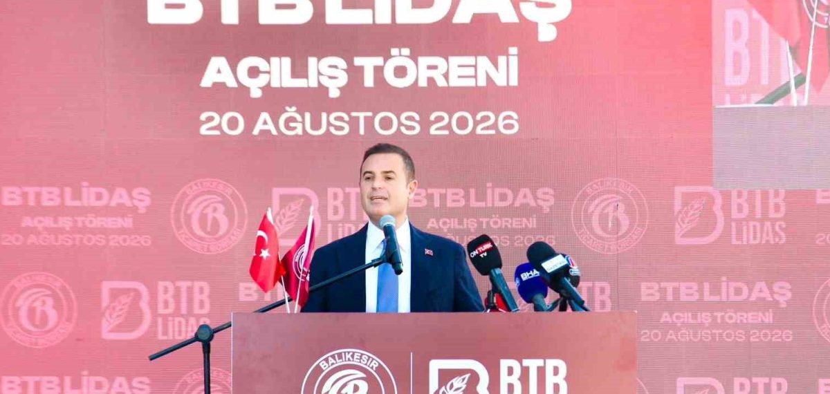 Balıkesir’de BTB LİDAŞ lisanslı deposu açıldı üreticinin ürünü güvenle korunacak