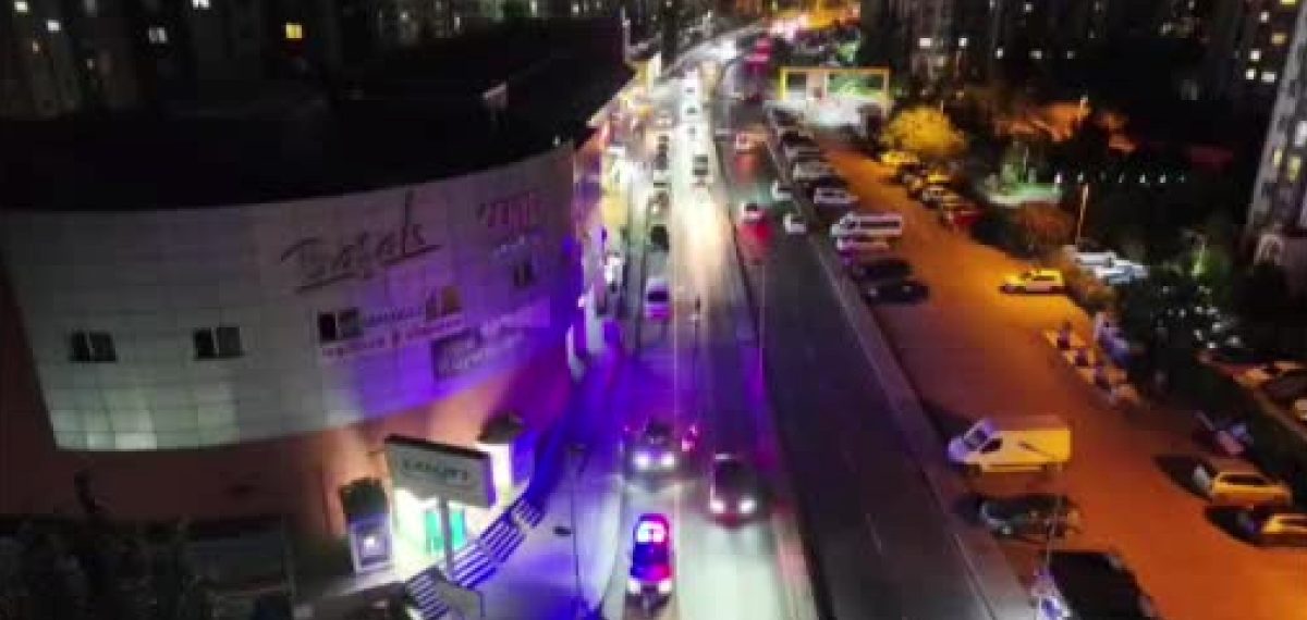 Başakşehir’de drone destekli gürültü uygulaması: 43 araca ceza