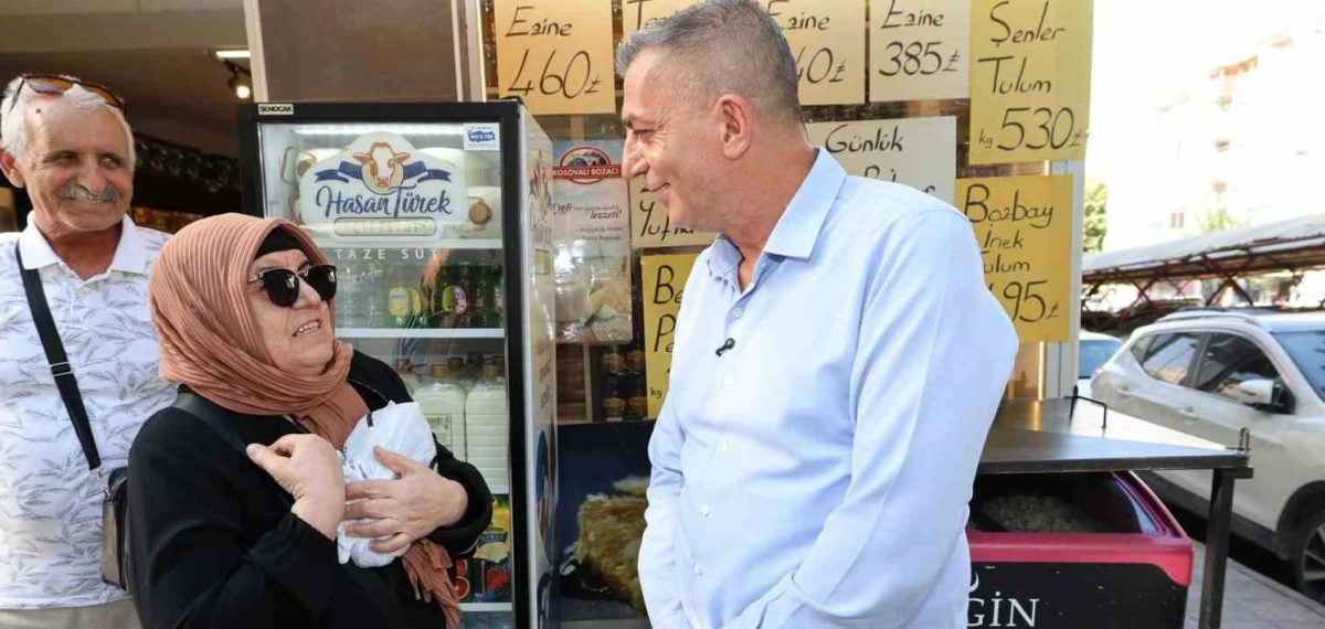 Başkan Şimşek Nişancıpaşa Caddesi esnafını ziyaret etti, talepleri yerinde dinledi