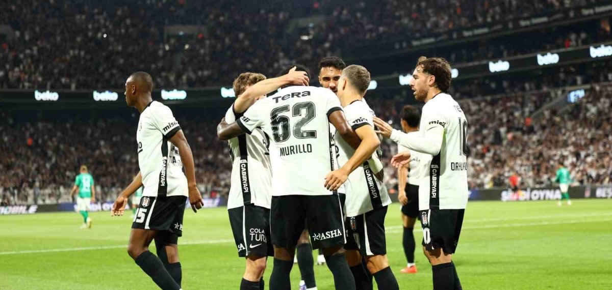 Beşiktaş ilk yarıda 2-0 öne geçti; Oh ve Murillo golleriyle üstünlük sağlandı