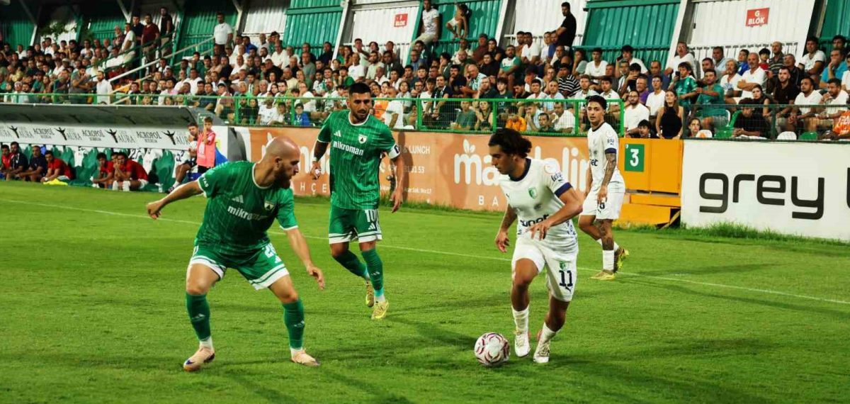 Bodrum FK ile Muğlaspor 0-0 berabere kaldı, iki kırmızı kart çıktı
