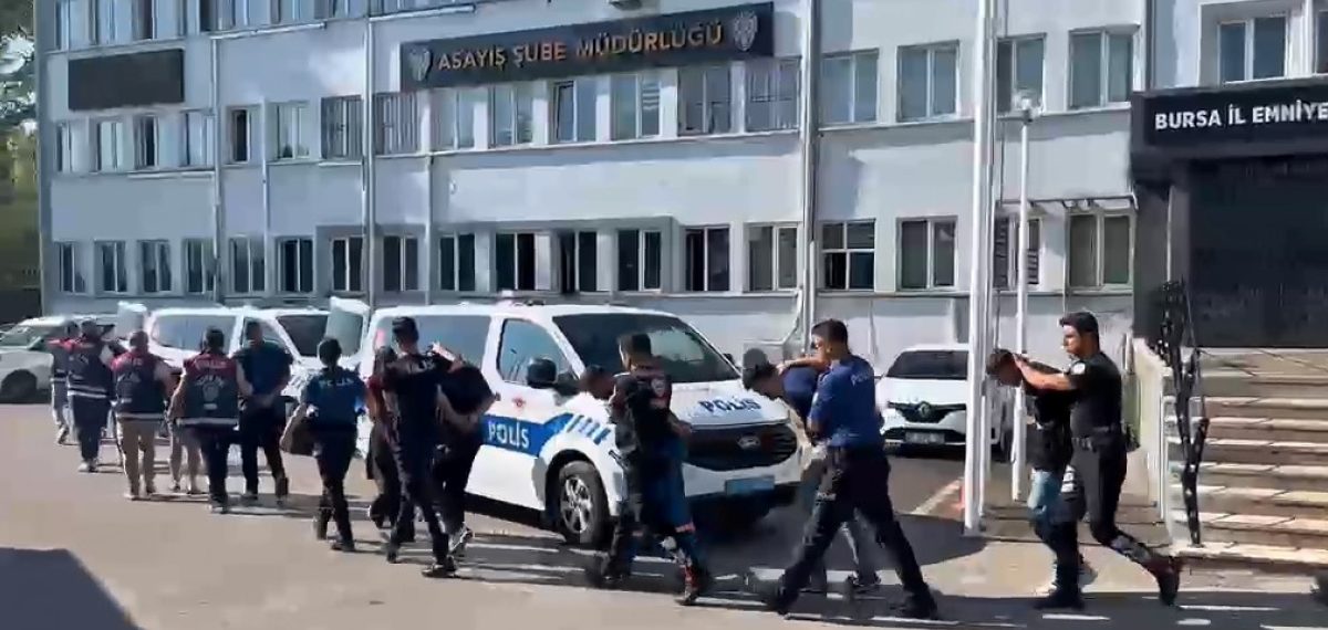 Bursa’da banka hesabı açtırma şebekesine operasyon: 11 gözaltı, 2 tutuklama