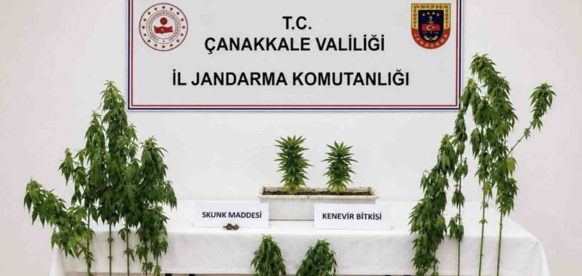 Çanakkale’de uyuşturucu operasyonu: Çok sayıda madde ve para ele geçirildi