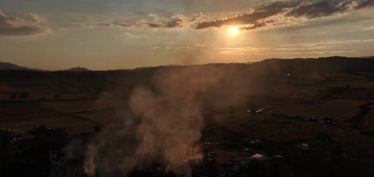 Çankırı Ilgaz’da çıkan yangında 3 ev kullanılamaz hale geldi