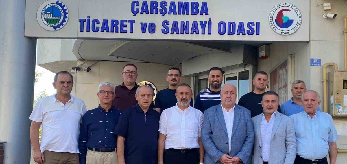 Çarşamba’da ticaret kuruluşları güç birliği vurguladı