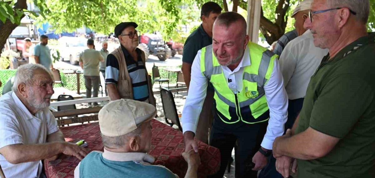 Dağkadı’da metruk eski okul lojmanı kontrollü şekilde yıkıldı