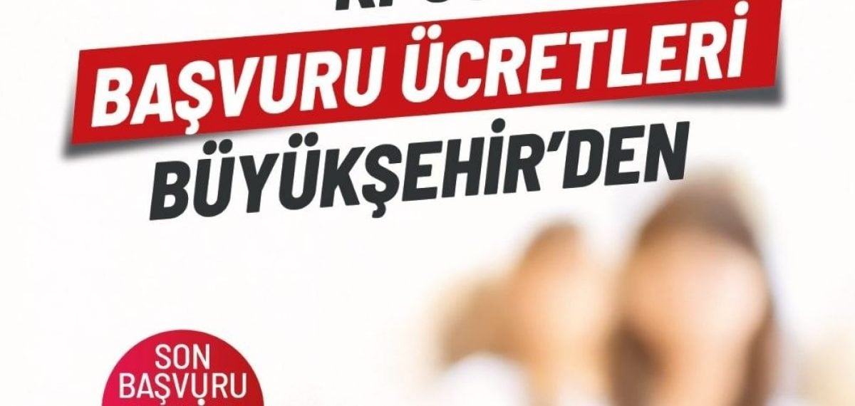 Denizli Büyükşehir’den dar gelirliye KPSS sınav ücreti desteği başladı