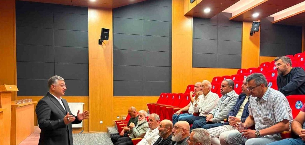 DPÜ Rektörü Kızıltoprak esnafla bir araya geldi, iş birliği fırsatları konuşuldu