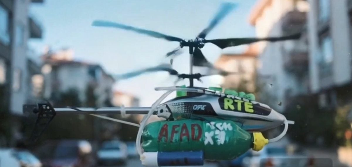 Engelli ikiliden insansız yangın söndürme helikopteri geliştirildi, testleri başarıyla tamamlandı