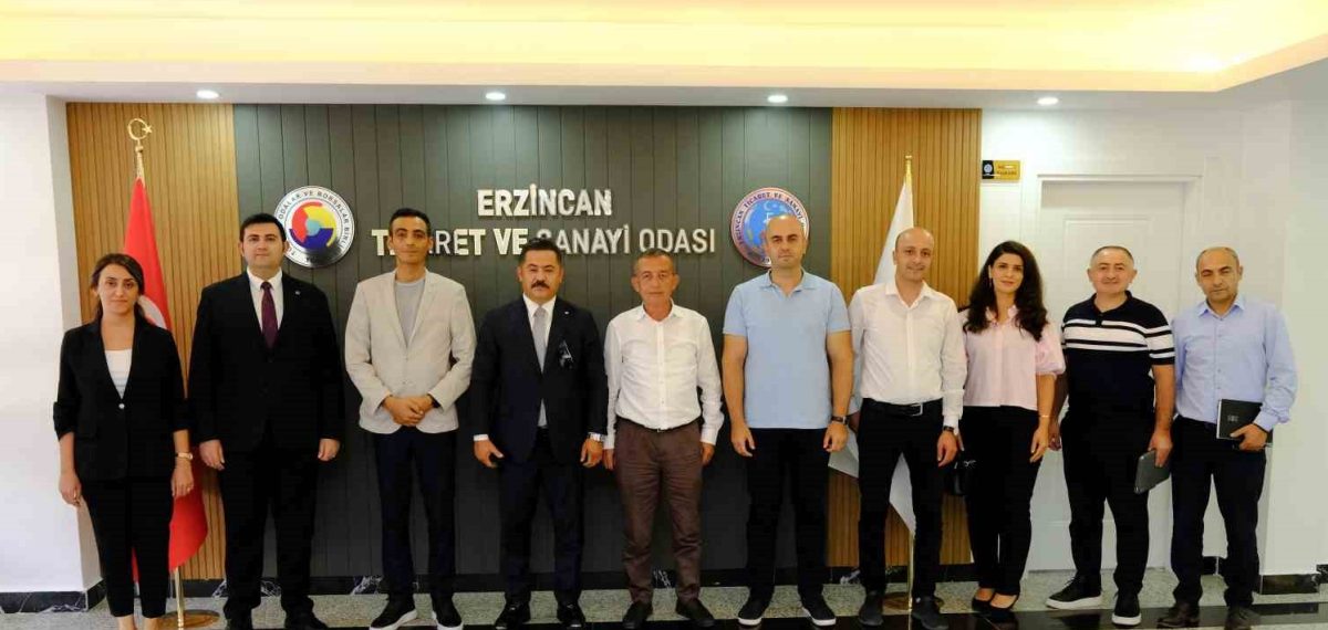Erzincan TSO Başkanı bankalarla Nefes Kredisi limitlerini görüştü