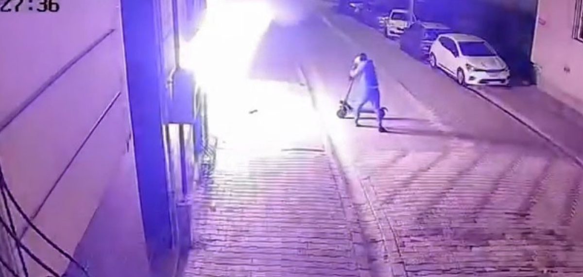 Esenyurt’ta eski sevgili binayı benzin döküp ateşe verdi, baba korkuyla müdahale etti