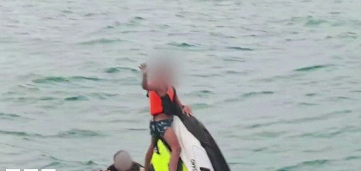 Family of three rescued after jet ski capsizes off Koh Samui