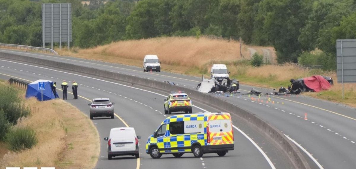 Five teenagers killed in County Kildare motorway crash after Garda pursuit disengaged