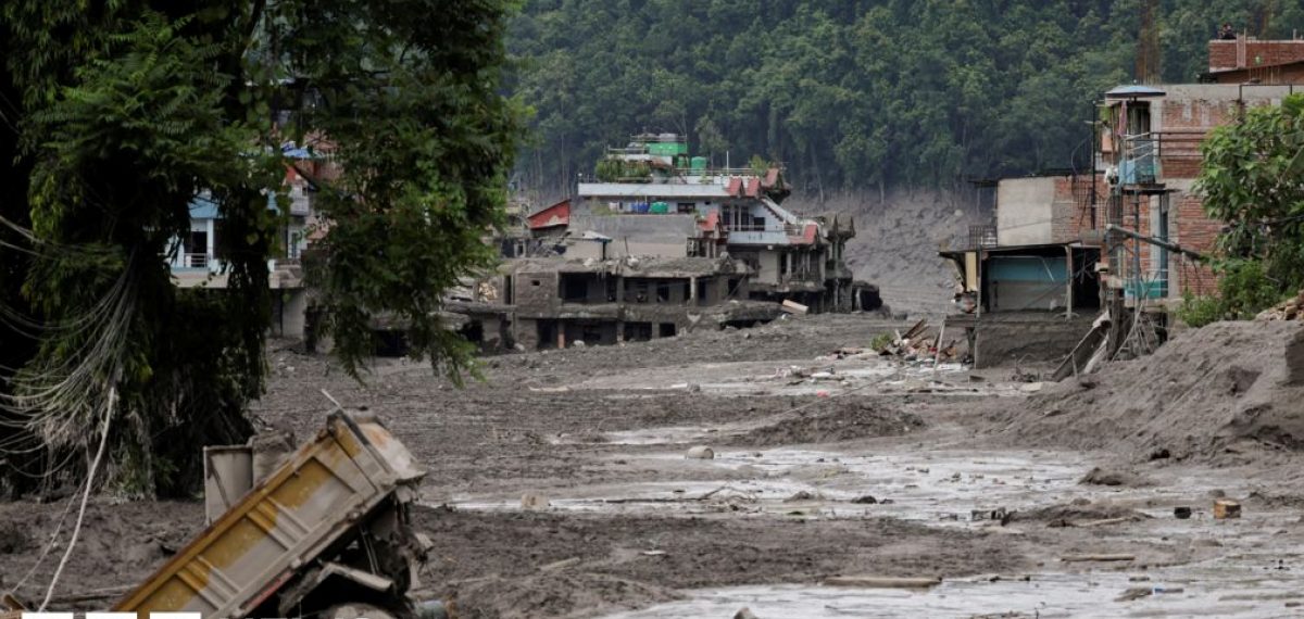 Flash floods near Nepal-Tibet border leave dozens dead and hundreds missing