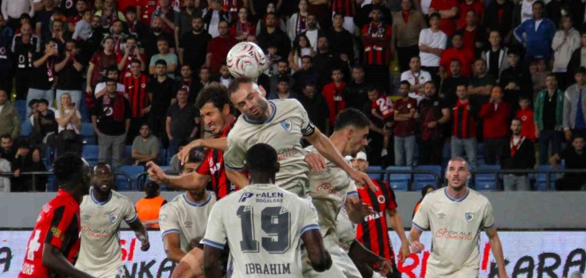Gençlerbirliği ile Erzurumspor FK 1-1 berabere kaldı, golcüler Eren ve Adama